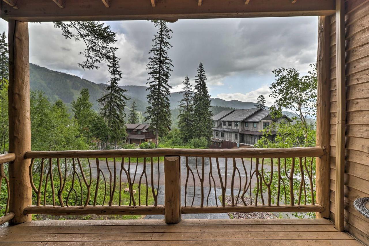 Rustic Home On Whitefish Mountain, Near Ski Run! Exterior photo