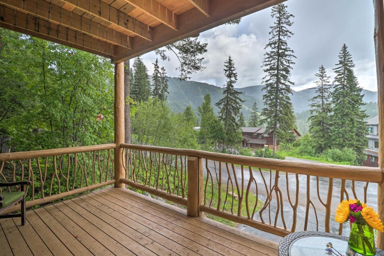 Rustic Home On Whitefish Mountain, Near Ski Run! Exterior photo