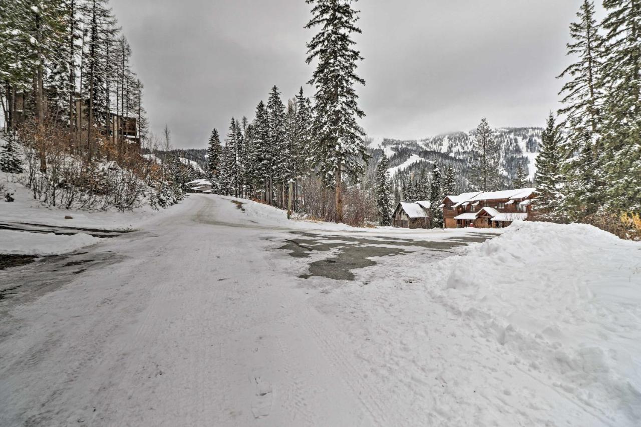 Rustic Home On Whitefish Mountain, Near Ski Run! Exterior photo